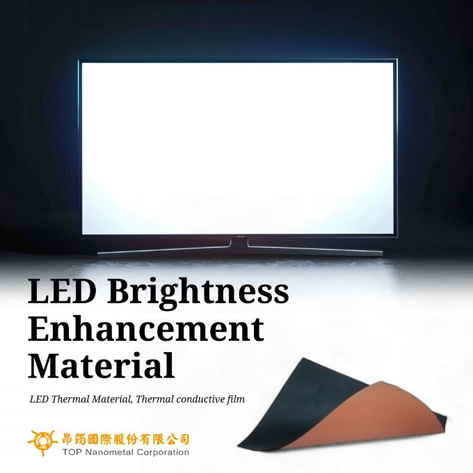 LED Lightness enhancement sheet