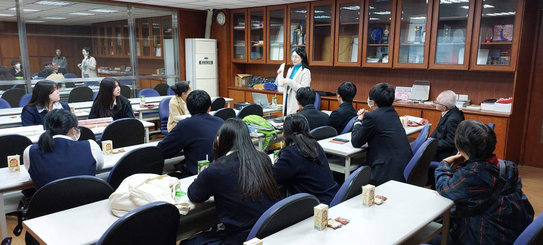 千葉県長生高校からの企業訪問